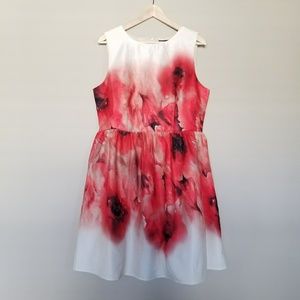 Modcloth Little Mistress Poppy Print Dress